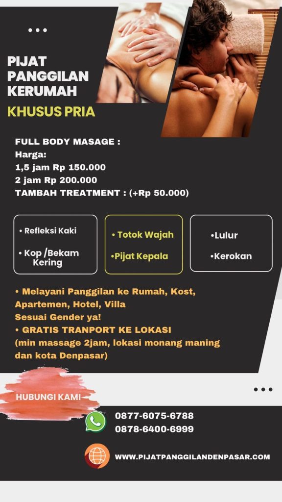 Pijat Panggilan Kerobokan Bali dengan Harga Terbaik